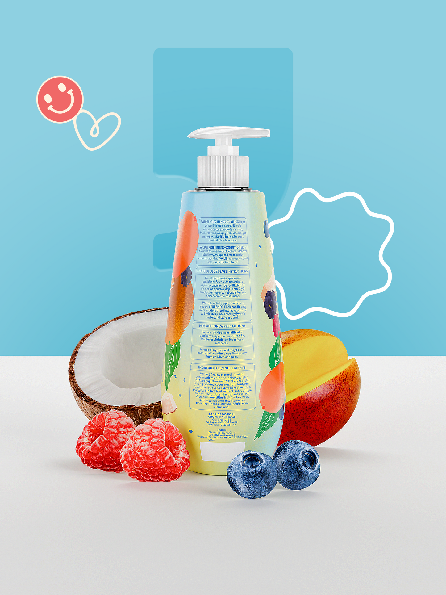 Wildberries Blend Acondicionador- Frutos Rojos