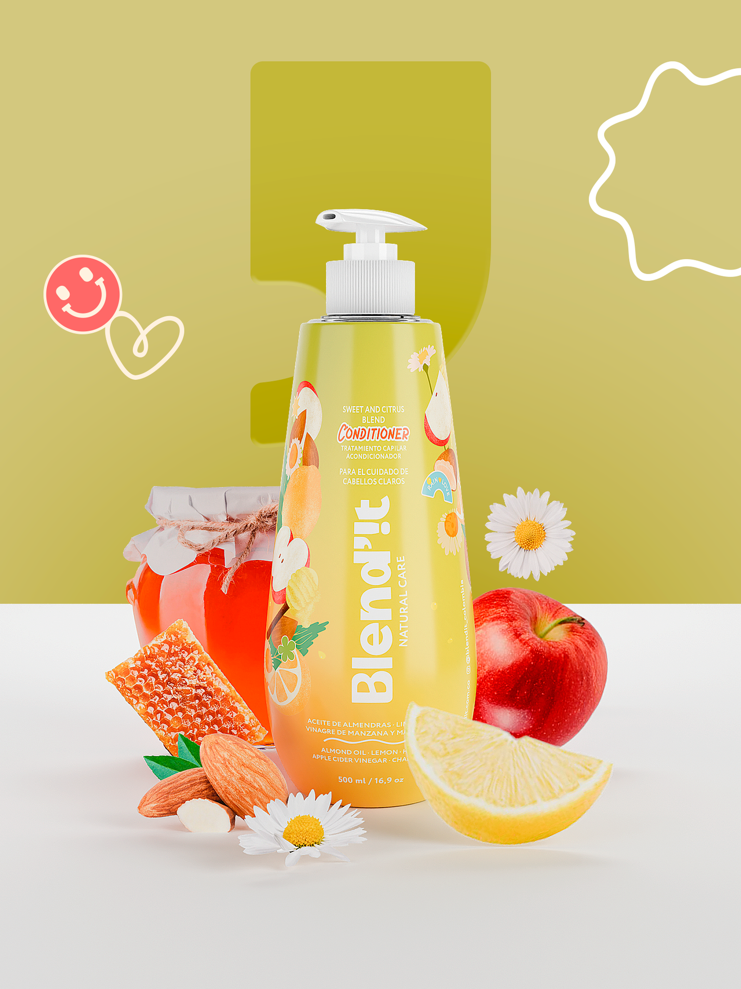 Acondicionador de Manzanilla -Sweet and Citrus Blend