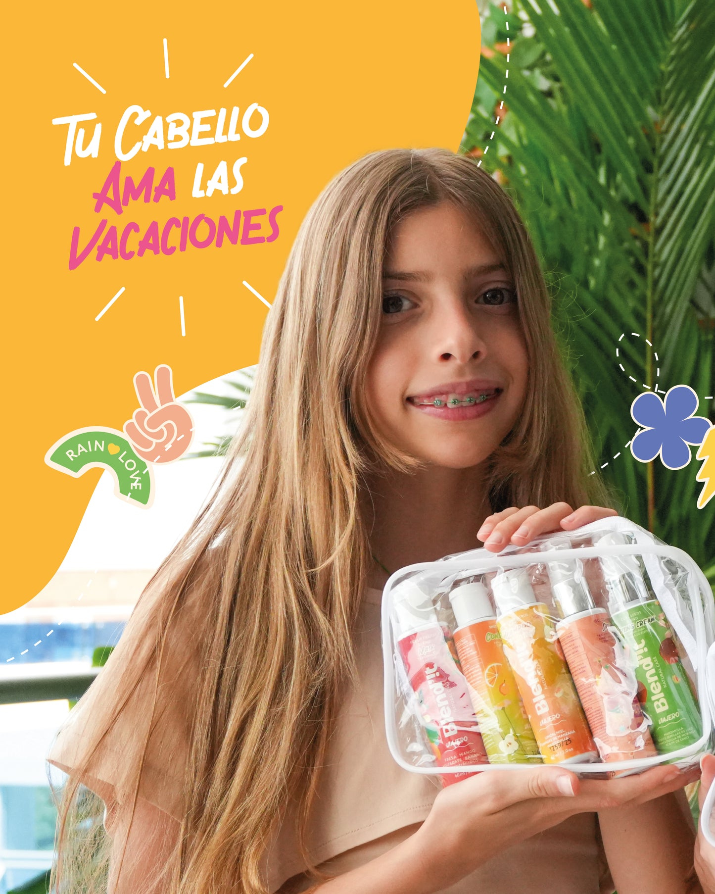 Kit Viajero Cabello Rubio