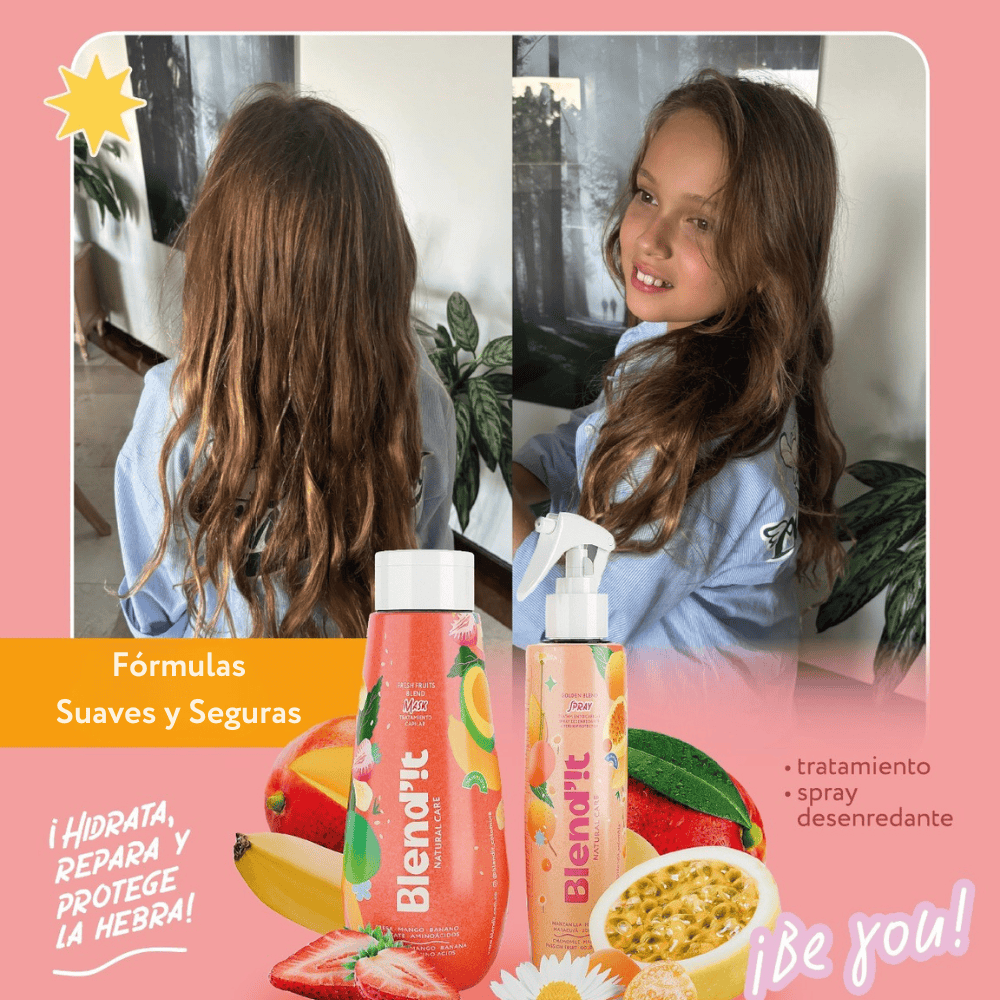 Dúo Hidratación y Protección - Tratamiento Restaurador y Spray Desenredante