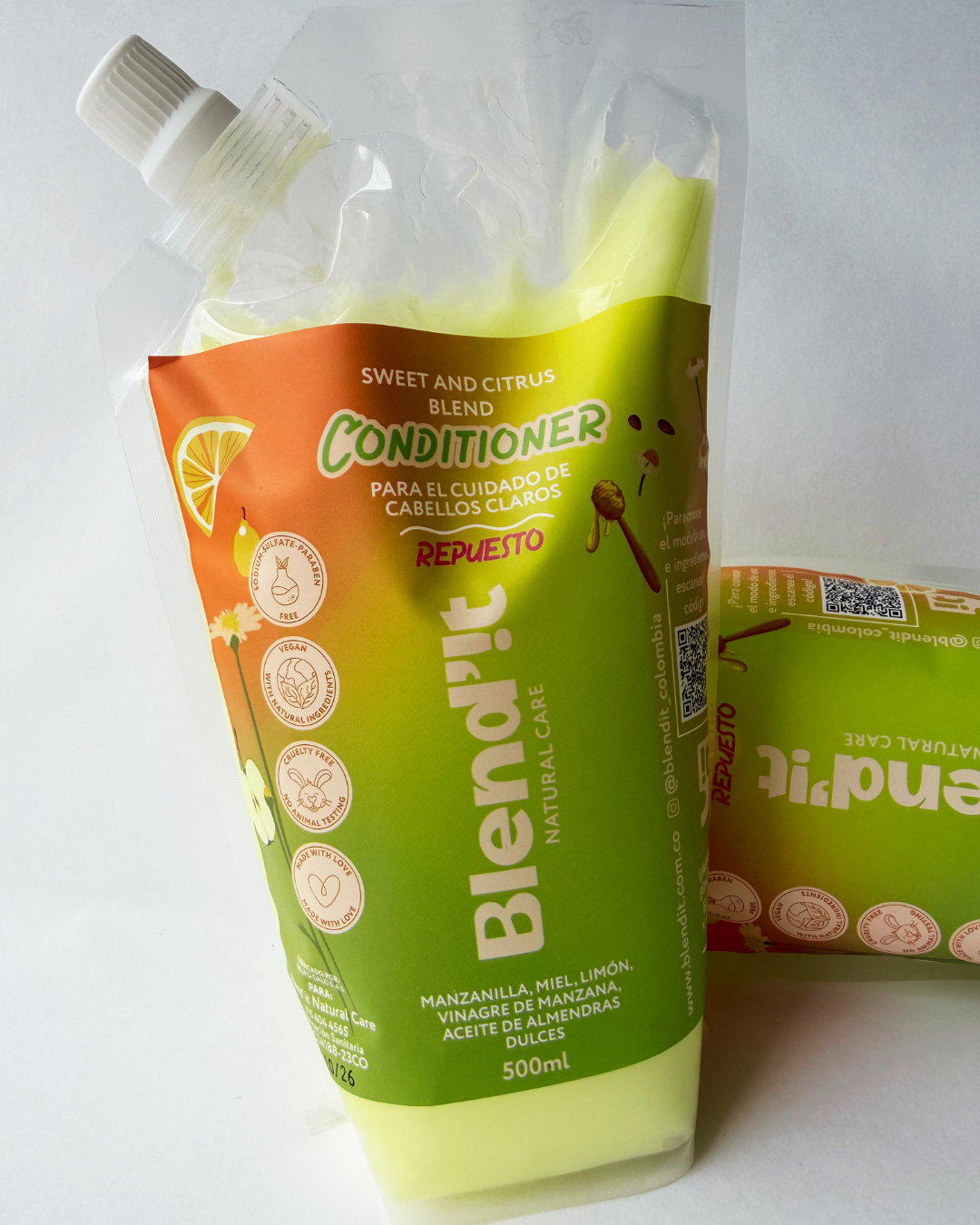 Repuesto Acondicionador Sweet & Citrus Blend x500ml