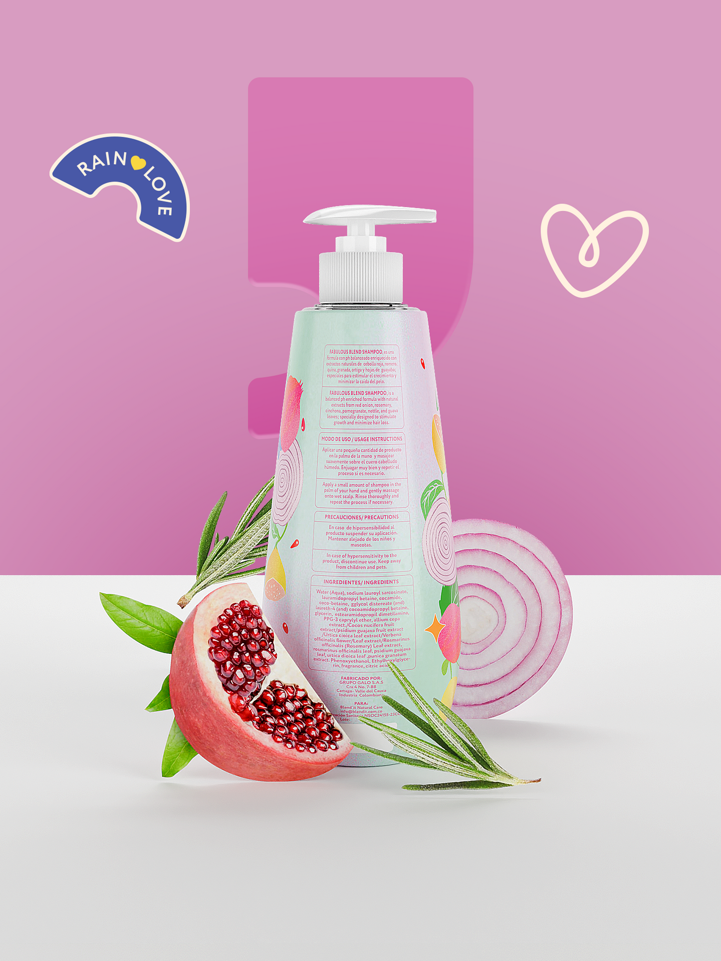 Fabulous Blend Shampoo - Para el cuidado de tu pelo Oscuro