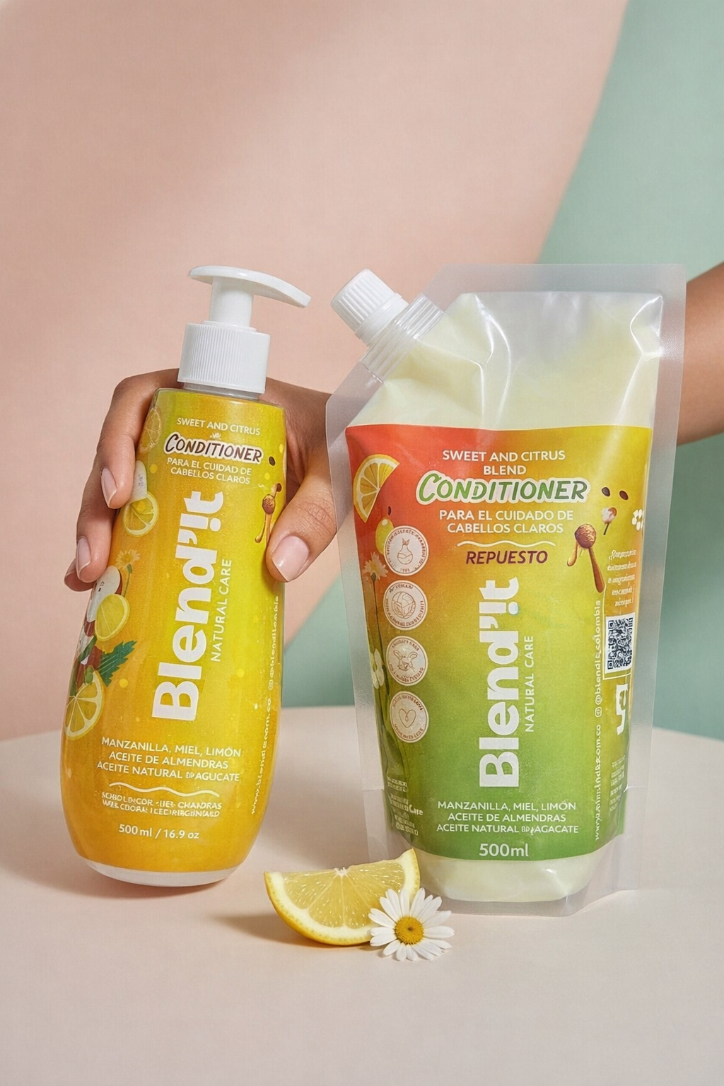 Repuesto Acondicionador Sweet & Citrus Blend x500ml