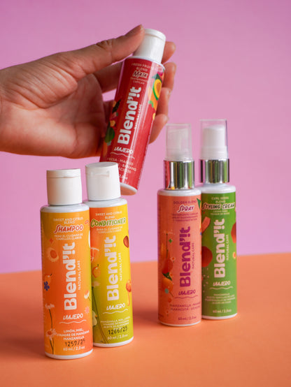 Kit Viajero Cabello Rubio – Rutina completa en tamaño mini