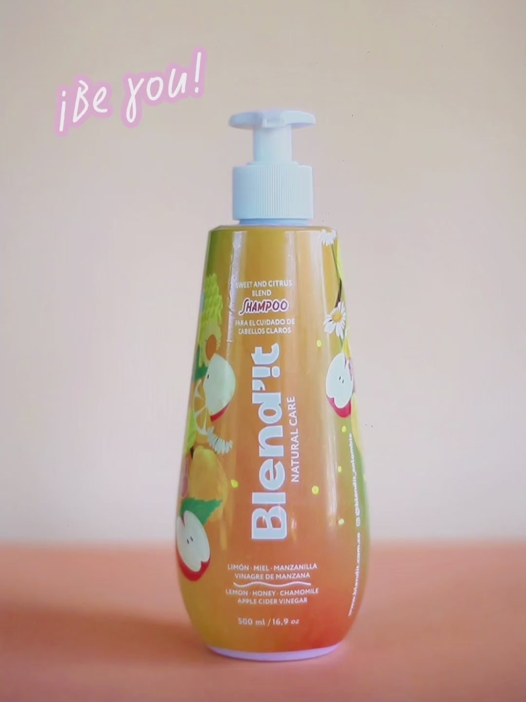 Shampoo de Manzanilla Cabello Claro