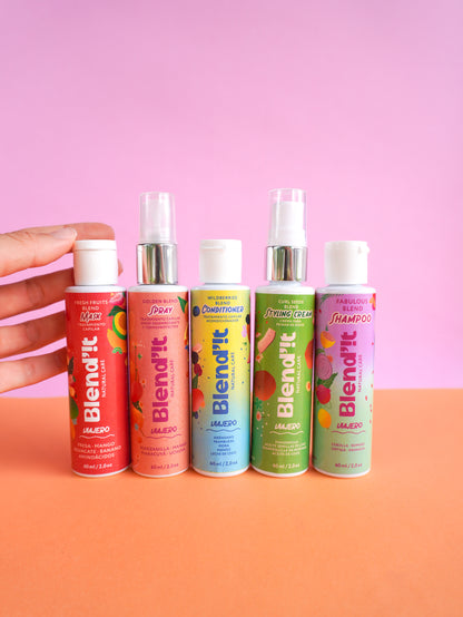 Kit Viajero Cabello Oscuro – Rutina completa en tamaño mini